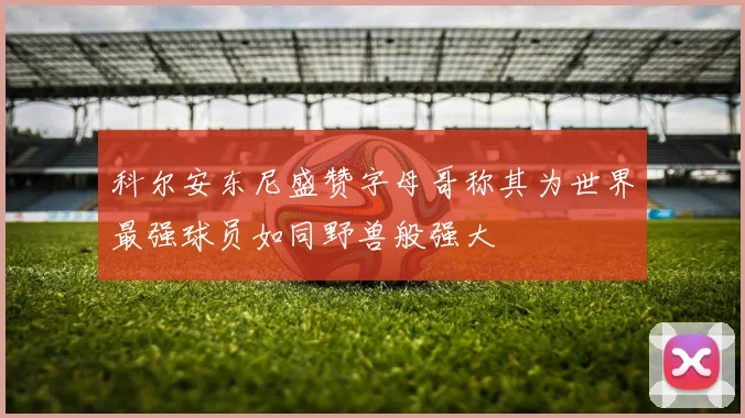 科尔安东尼盛赞字母哥称其为世界最强球员如同野兽般强大